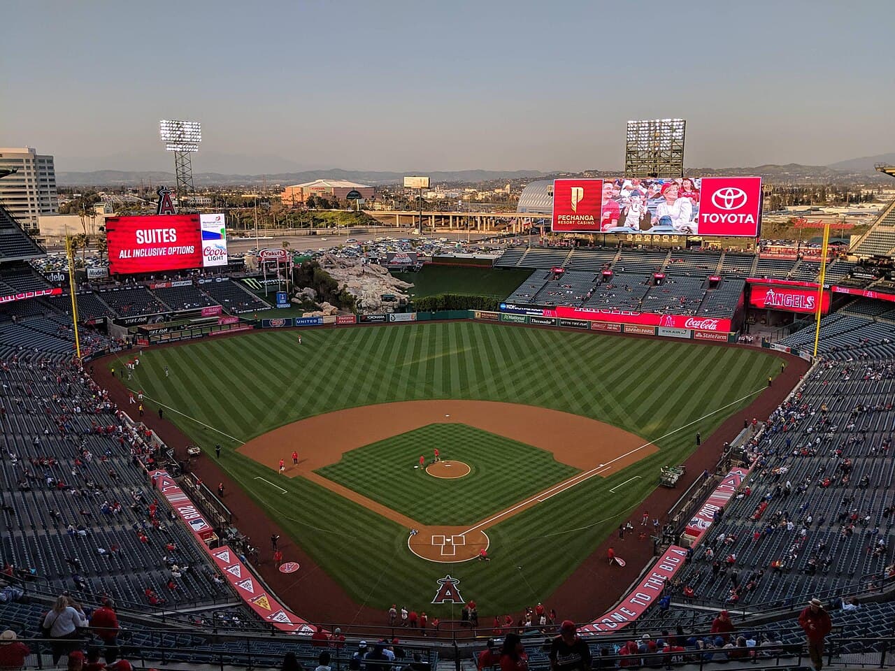 Angel Stadium - Home of the Los Angeles Angels