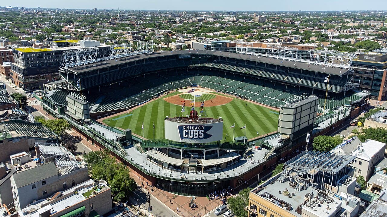Wrigley Field - Home of the Chicago Cubs