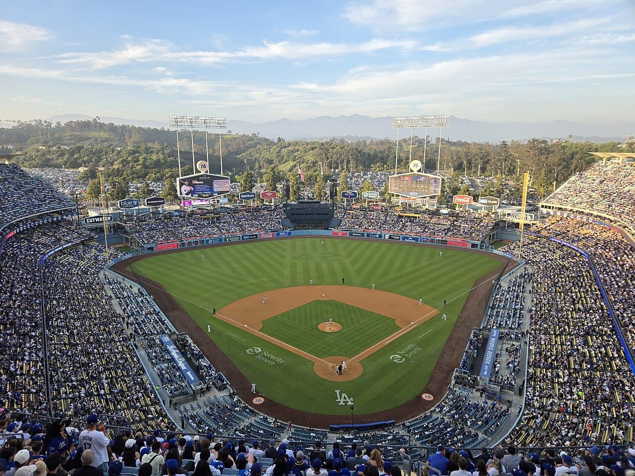Dodger Stadium - Home of the Los Angeles Dodgers